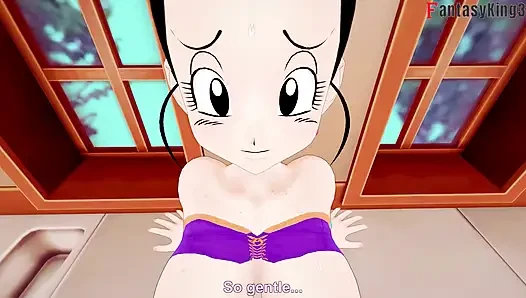 Chichi terjebak di wastafel dan gohan menidurinya - DragonBall Zex Series