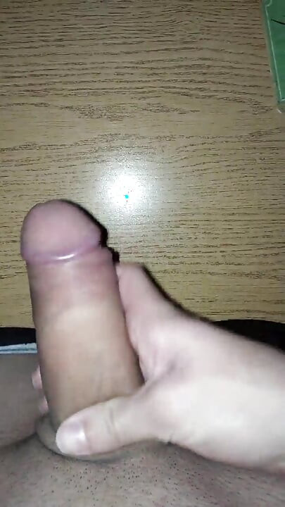 Solo Hard Cock Masturbation