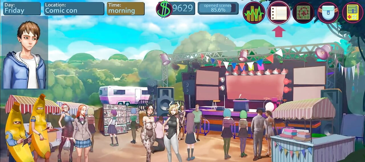 Taffy Tales v0.89.8a Dio 77 Danny i Cosplay natjecanje od Loveskysan69
