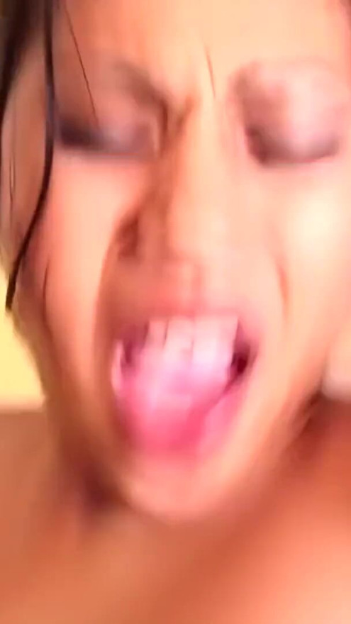 When a hairy Asian pussy gets fucked in a threesome the horny babe loudly moans | Clip 1