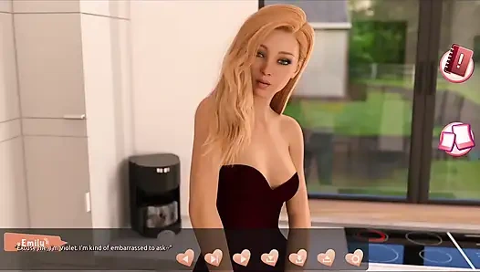 Membantu cewek-cewek seksi #3 - Johannes menyelidiki puncaknya untuk melihat apa yang sedang dilakukan gadis di kabin ini.