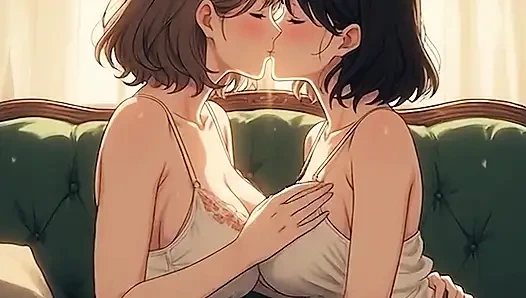 Yapay zeka tarafından oluşturulan çizgi film içeriği, 18 yaşındaki anime kızın sansürsüz videosu, olgun kadınların öpüşme orgazmı