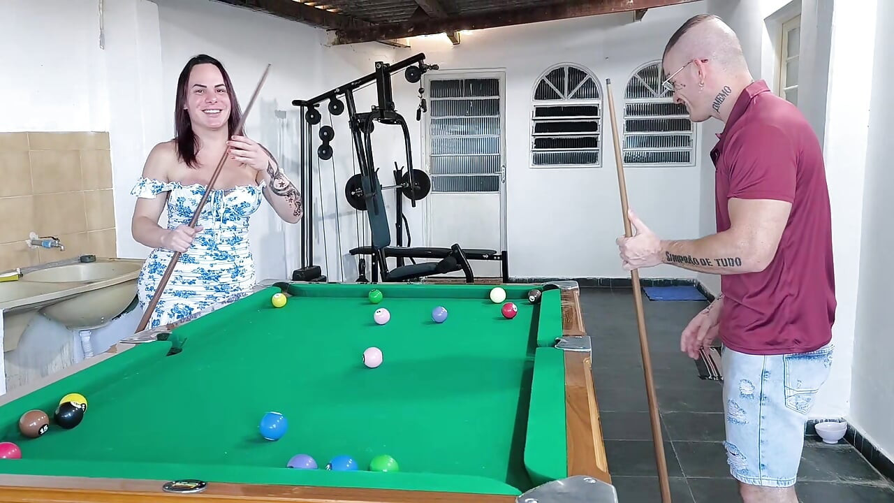 Lost in the billiards had to give the ass