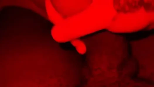 Stepsister plays with my bbc while we’re home alone and I cum all over her tits