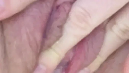 Geile schwangere muschi fühlt orgasmus