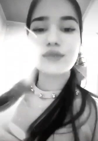 Shy   learns sucking with a spoon