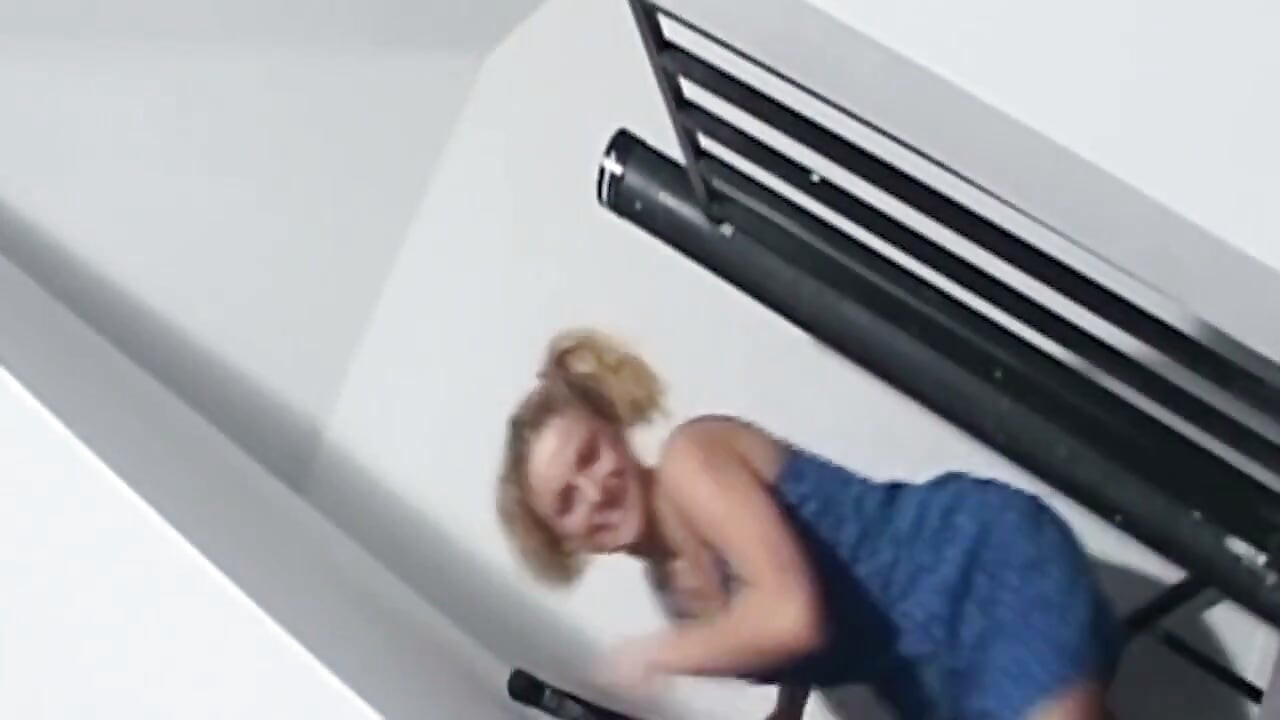 Mature Blonde MILF Takes Hard Cock in Bondage Play