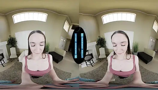 Lethal hardcore vr - kamu sekretarismu yang imut dengan stoking ketatnya - hazel moore