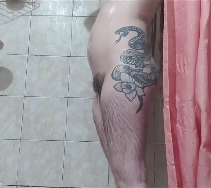 Bathing in a Cold Day