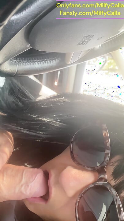 Blowjob untuk rakan sekerja saya di dalam keretanya – keseronokan tempat letak kereta awam