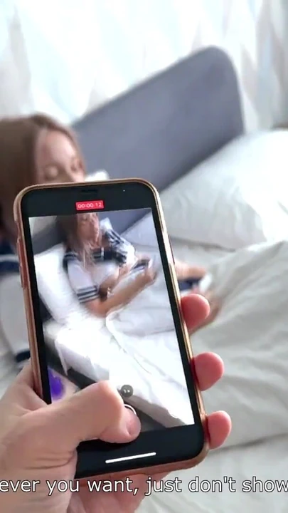 Iconic moment from "Caught Schoolgirl with Dildo! - Suck my Dick and Ride the Dildo, Slutty Stepsister!"