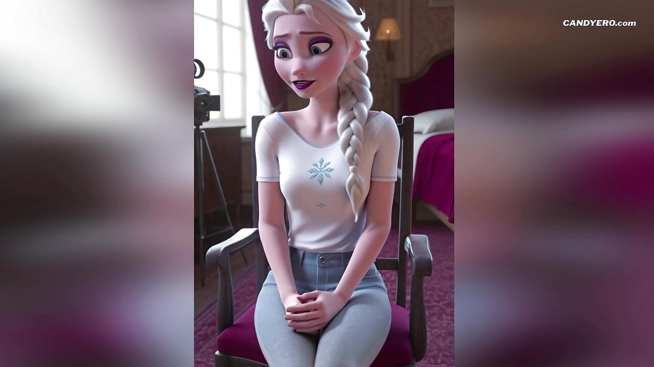 AI Generated Elsa From Frozen Gets Fucked Hard & Blowjob
