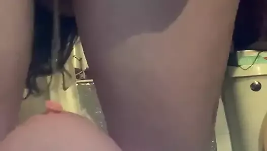 Filthiest N Kinkiest Video yet! Where I Use Anal Beads to Trigger a Massive Piss Onto a Balloon Between My Legs