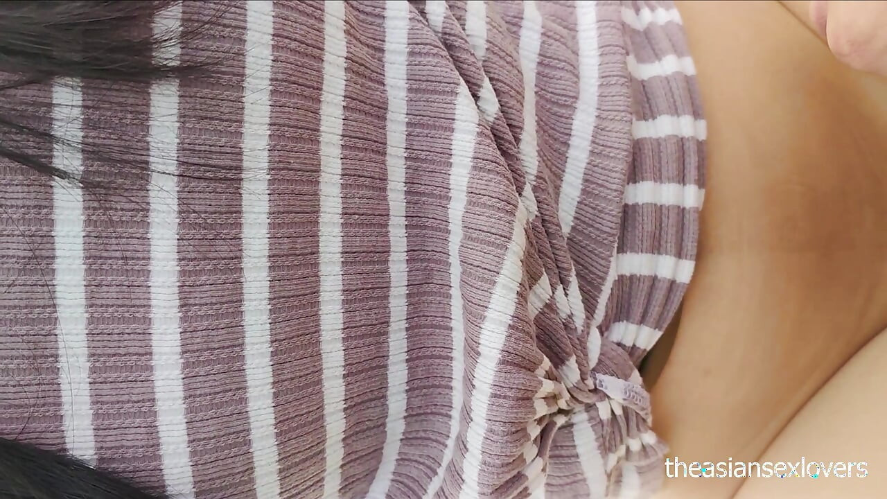 Não foi planejado. Mas no meio da nossa caminhada, ela estava de bom humor.