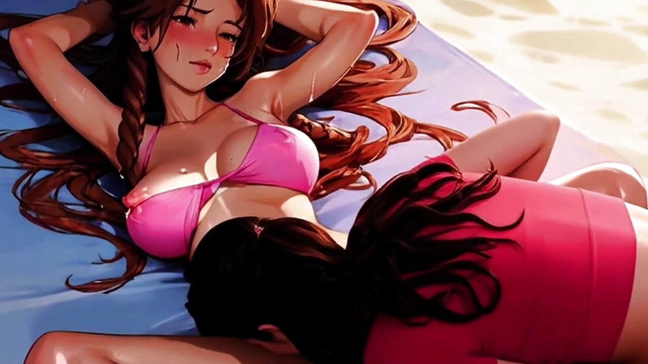 Lactating Lesbians Breastfeed Each Other In Public In Spicy Toons: Milky Milfs Go To The Beach 2