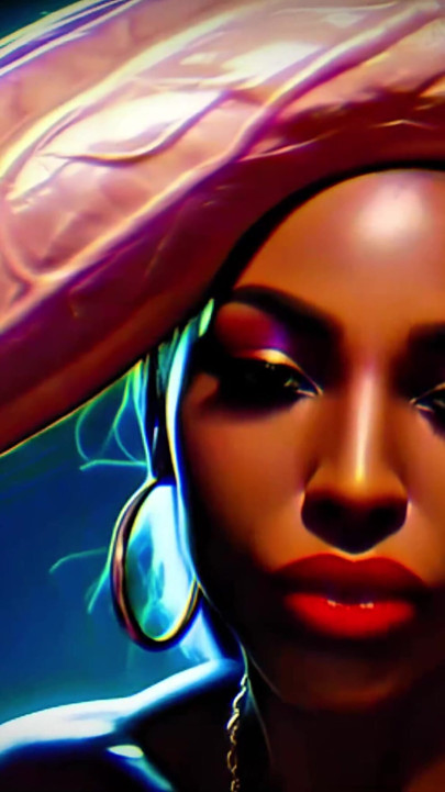 Big Boobs And Ass Ebony Goddesses - White Cock Worship: Dark ASMR & Extreme Contrast (4K AI Animated Porn) | Clip 2