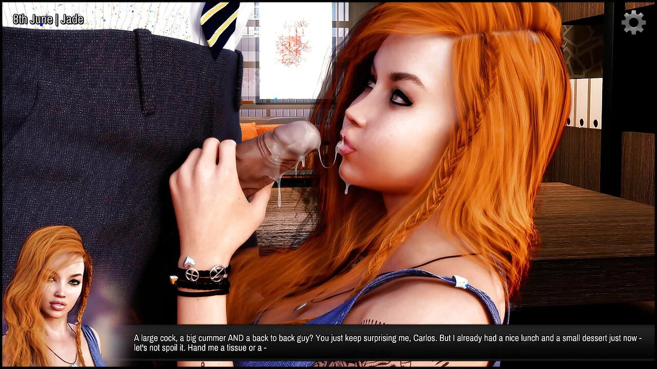 Serena mörka bekännelser: flicka på jobb intervew, gör slampiga saker för att få jobbet ep 20