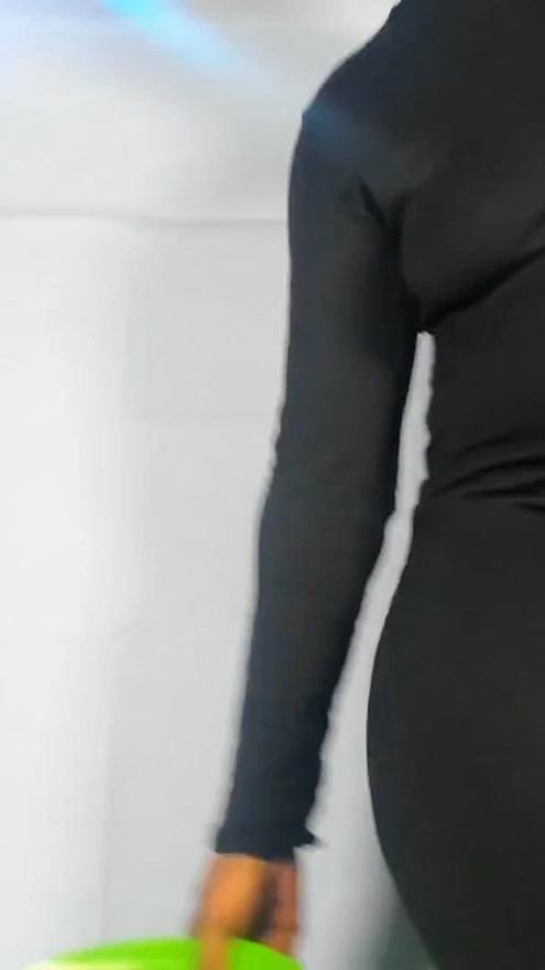 Big Ass Hour Glass Shaped Black Mistress... | Clip 2