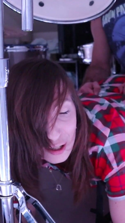 Emotional moment from "Stepmom gets stuck in drum set. Stepson leaves her creampied."