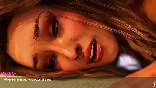 Awam, Sophia Real Трах - София подсела на большой черный член - три огромных члена в Дарнелл's House