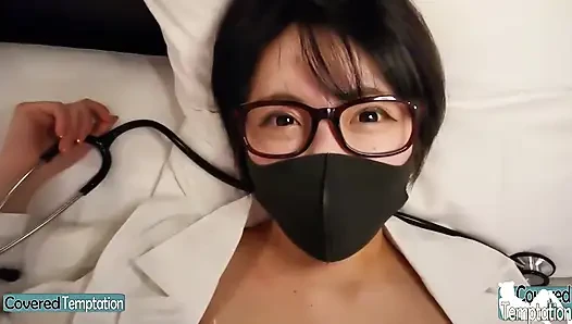 F Cup Female Doctor Demands Raw Session Reverse Harassment Viewing Action
