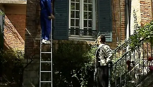 Pantat tante seksi jerman rambut pirang dientot di luar ruangan