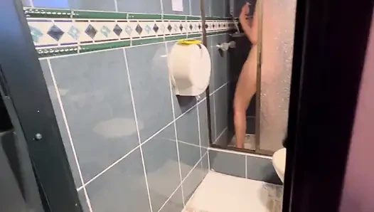 I have sexual encounters with my boss in the hotel bathroom twice, she is a lesbian