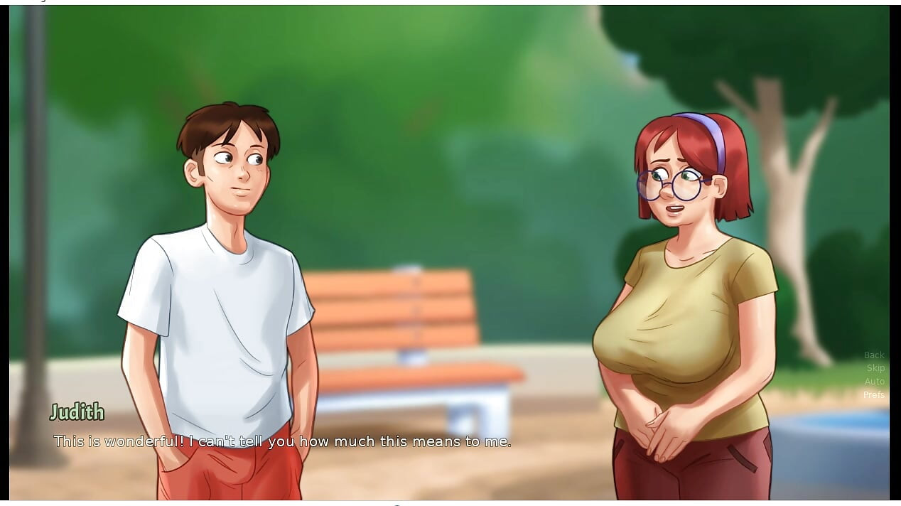 Summer Time Saga - เกมเพลย์ - สวมบทบาท - ฉากอินโทร Judith