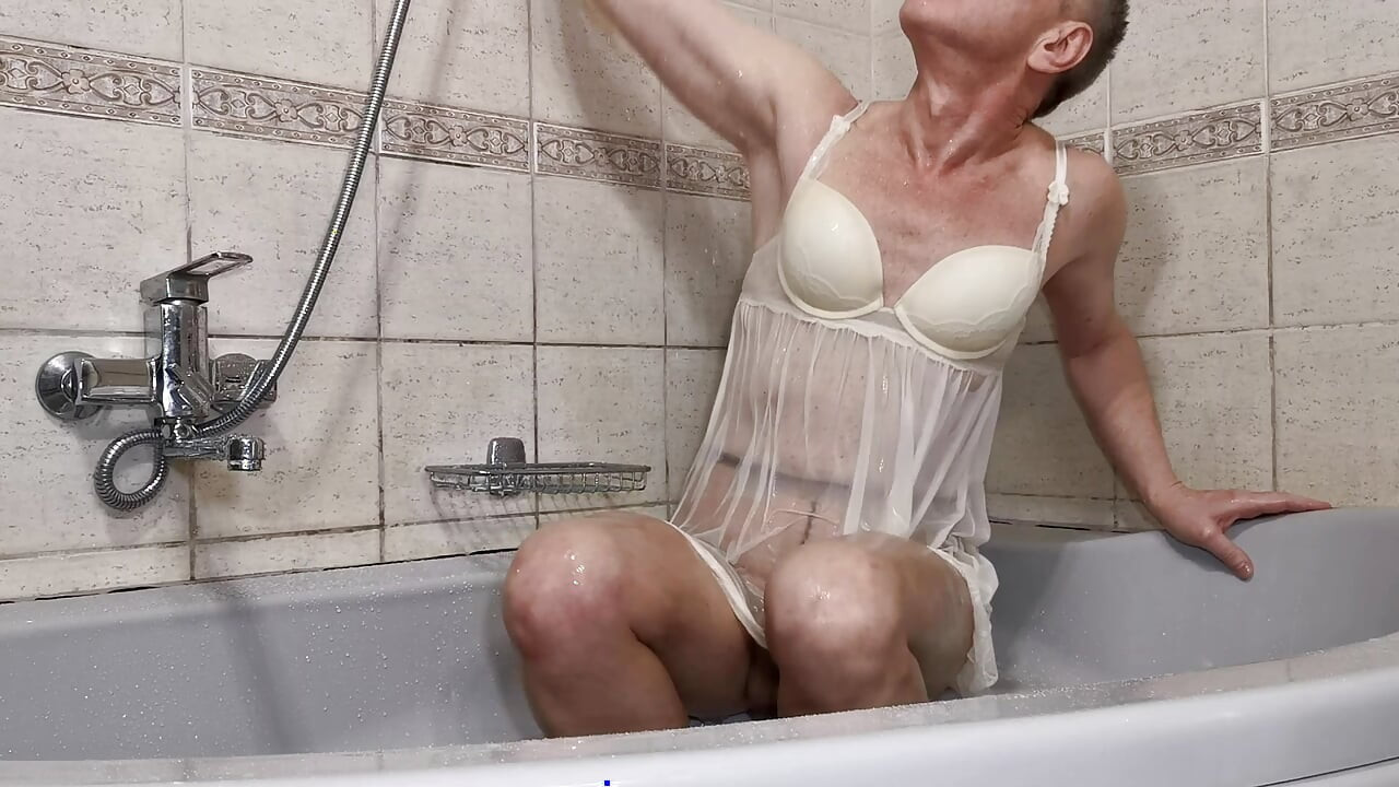 When Slut Michelle Just Takes Her Time and Enjoys Her New French Lingerie