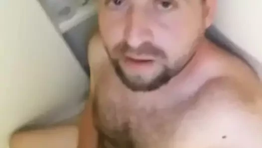 Shower jerk off. Little dick