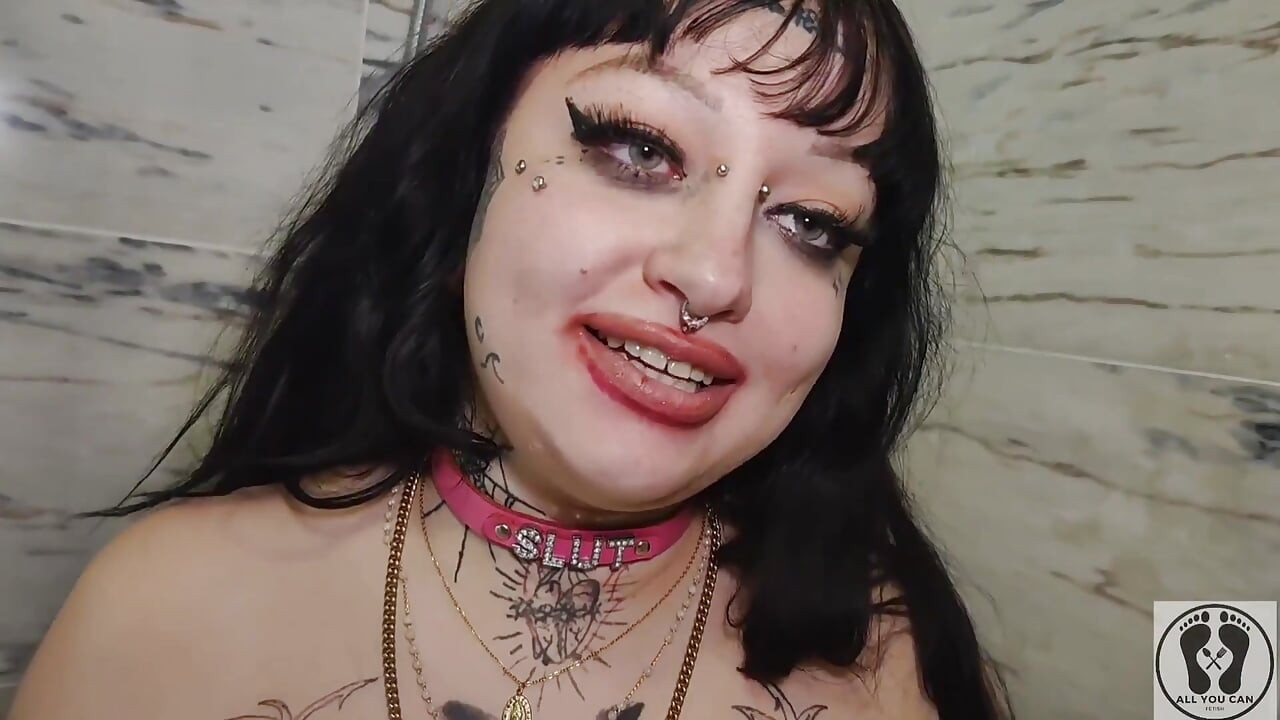 Bimbo Curvy girl Usta Fetysz języka
