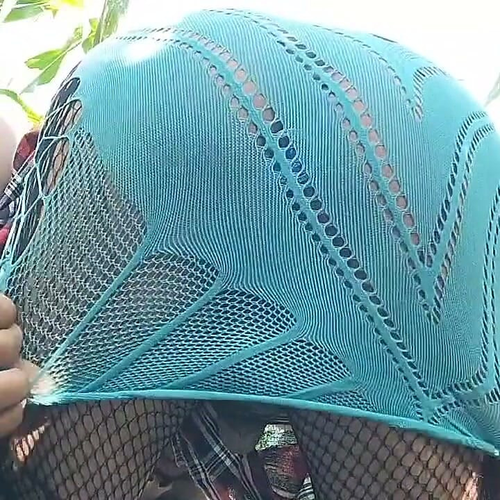 Desi Outdoor Crossdressing Solo Lingerie Play with Farm