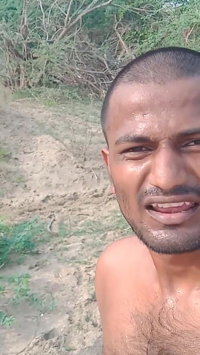 Full Sweat On Boy Face Moving on hill Full Sweat | Clip 2