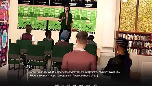 Taboo University - membantu emo untuk melukis tubuh