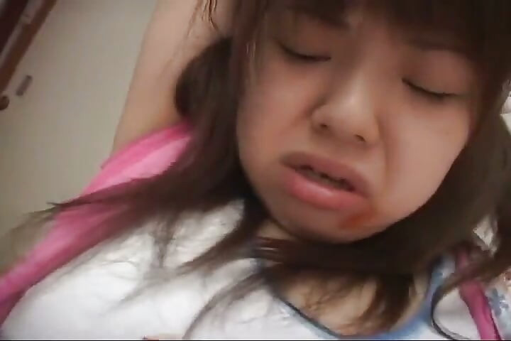 Brunette Asian Teen Gets Mouth and Pussy Used