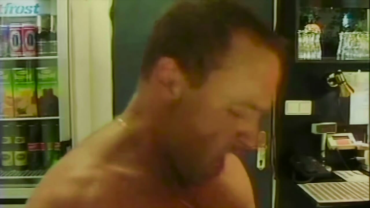 Christoph Clark and Rocco Siffredi Fuck Marina Lotar's Hairy Pussy.