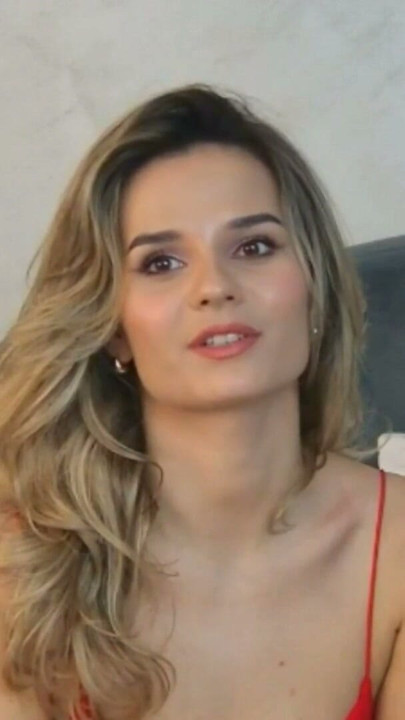 HelenWaldorf in Bed Beautiful, Flirty Chat That Gorgeous Smile | Clip 2