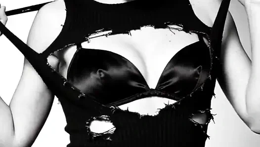 Sesi pemotretan b&w tease