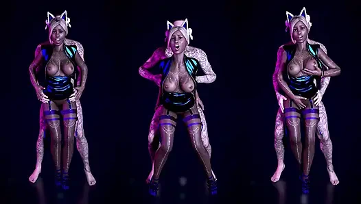 Di Klub Malam, Mulatto Panas Disetubuhi Oleh Kontol Putih Besar