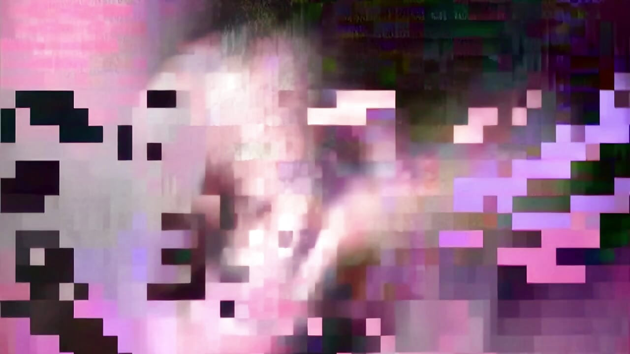 Blonde and Brunette in Steamy Warehouse Threesome with Pink Lights