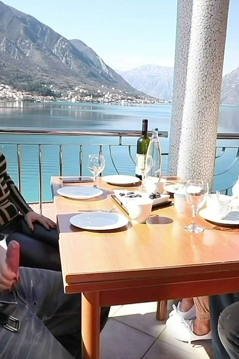 Extreme! Hot Cock Made to Cum Under the Table