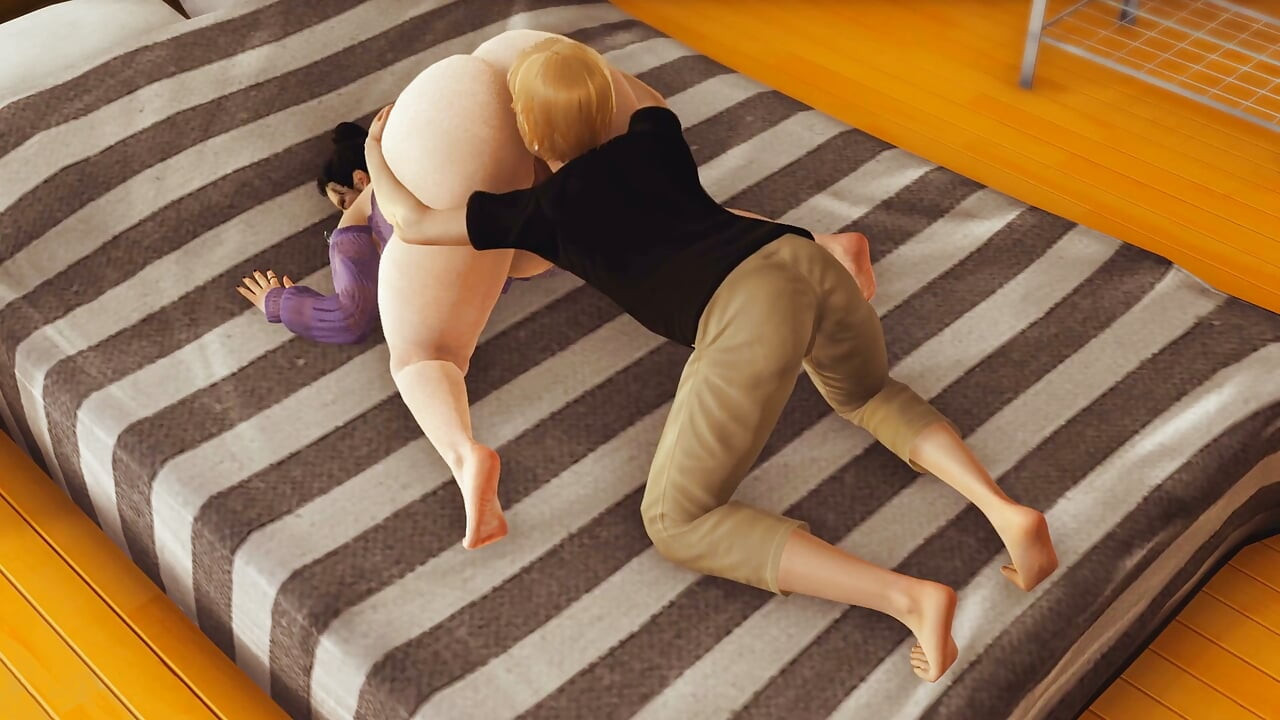 Cheeky Empa. Her Roommate Licked Her Ass so He Could Play Console Games with His Friends. Emptie41