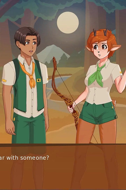 Camp Mourning Wood - Part 8 - Horny Girls by Loveskysanhentai