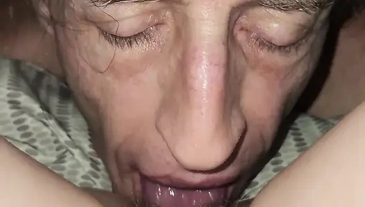 Betapa sukanya gadis baik-baik dudukin wajah