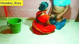 Indische meid harde seks door huiseigenaar Hindi audio