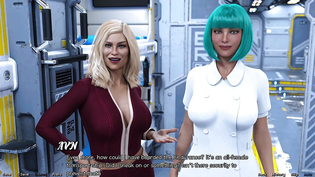 Uvízlá ve vesmíru # 01 - Setkání se všemi krásnými dívkami