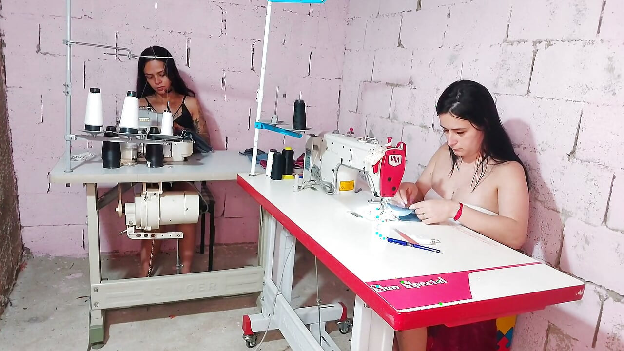 Naughty Seamstresses and a Lucky Customer