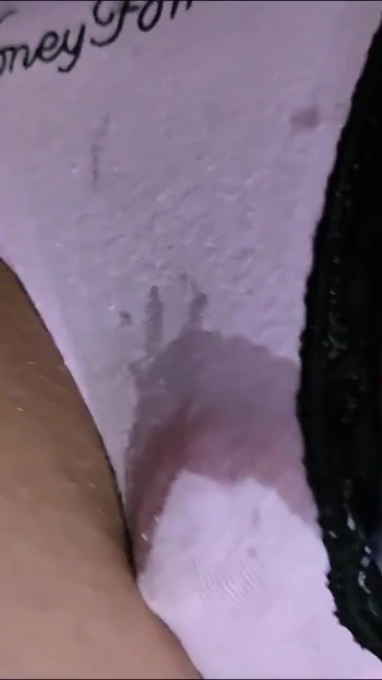 Powerful moment from "I was Masturbating in Mall Toilet when Stranger Penetrate My Pink Panties And Fill me with Huge Cum Load"