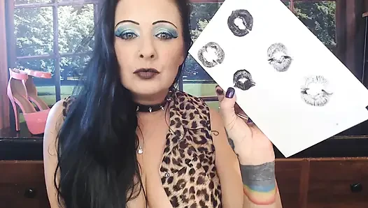 Lipstik hitam merusaknya
