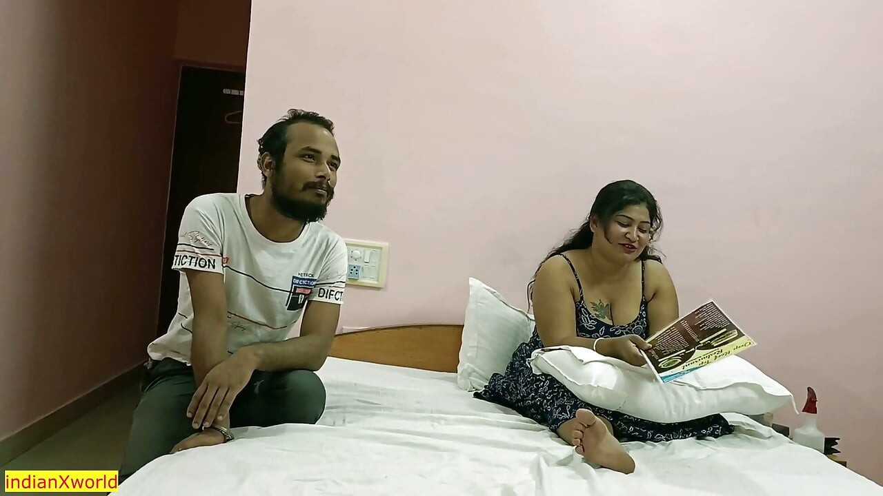 Indian Bengali Wife free sex with Hotel boy!! Fuck me Hard
